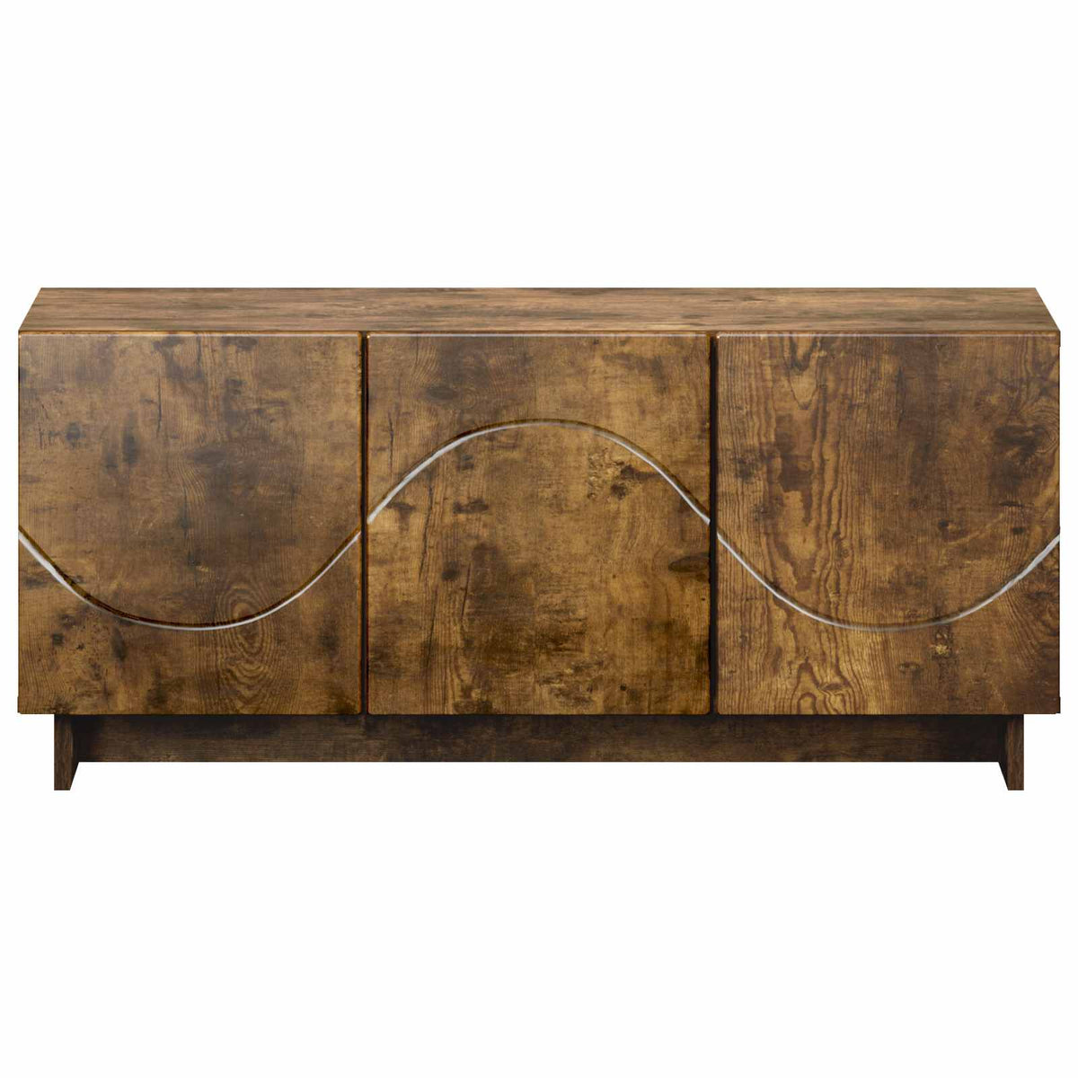 vidaXL szafka RTV 90 x 34.5 x 40 cm Dąb wędzony