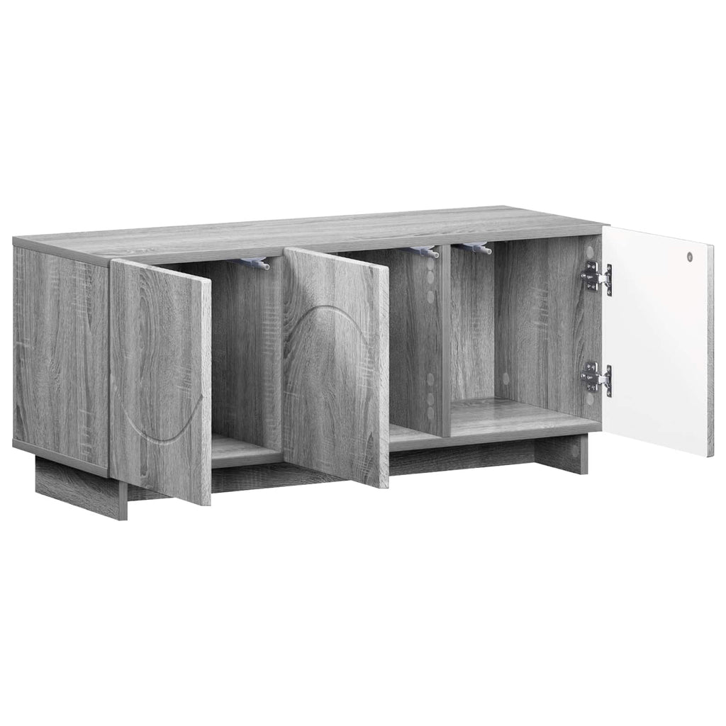 vidaXL szafka RTV 90 x 34.5 x 40 cm Szary Sonoma