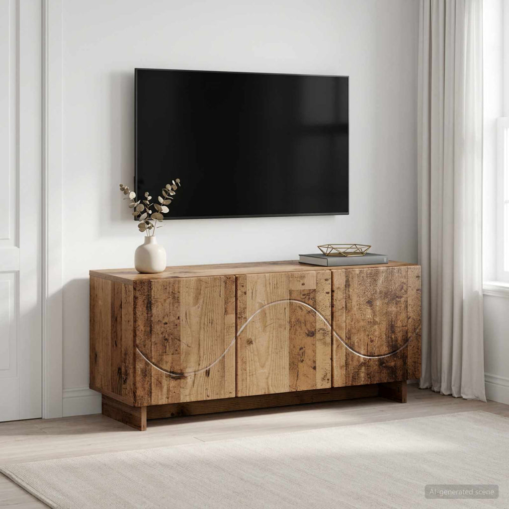 vidaXL szafka RTV 90 x 34.5 x 40 cm Stare drewno