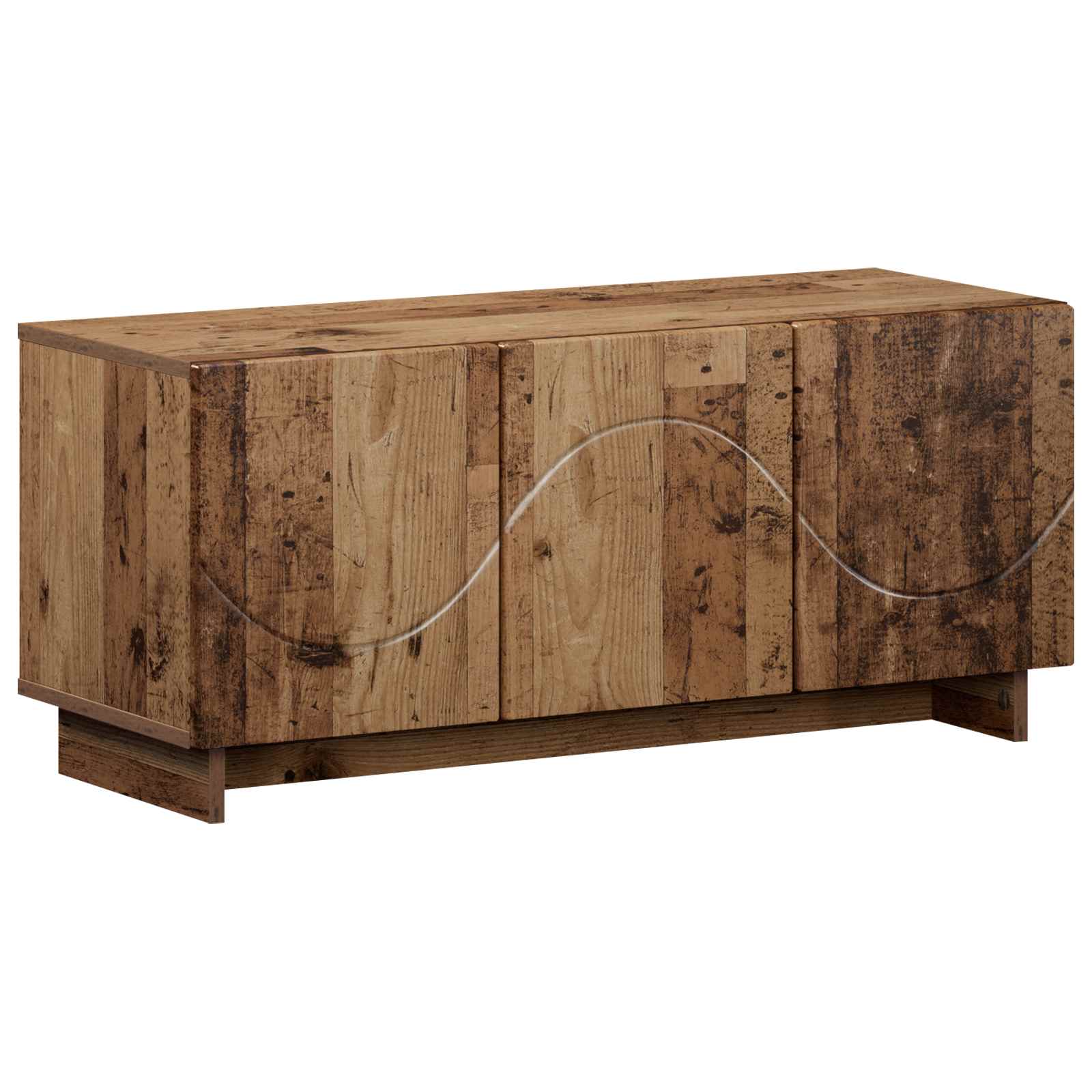 vidaXL szafka RTV 90 x 34.5 x 40 cm Stare drewno