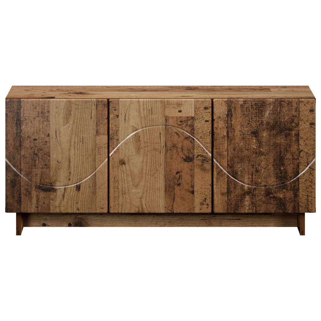 vidaXL szafka RTV 90 x 34.5 x 40 cm Stare drewno