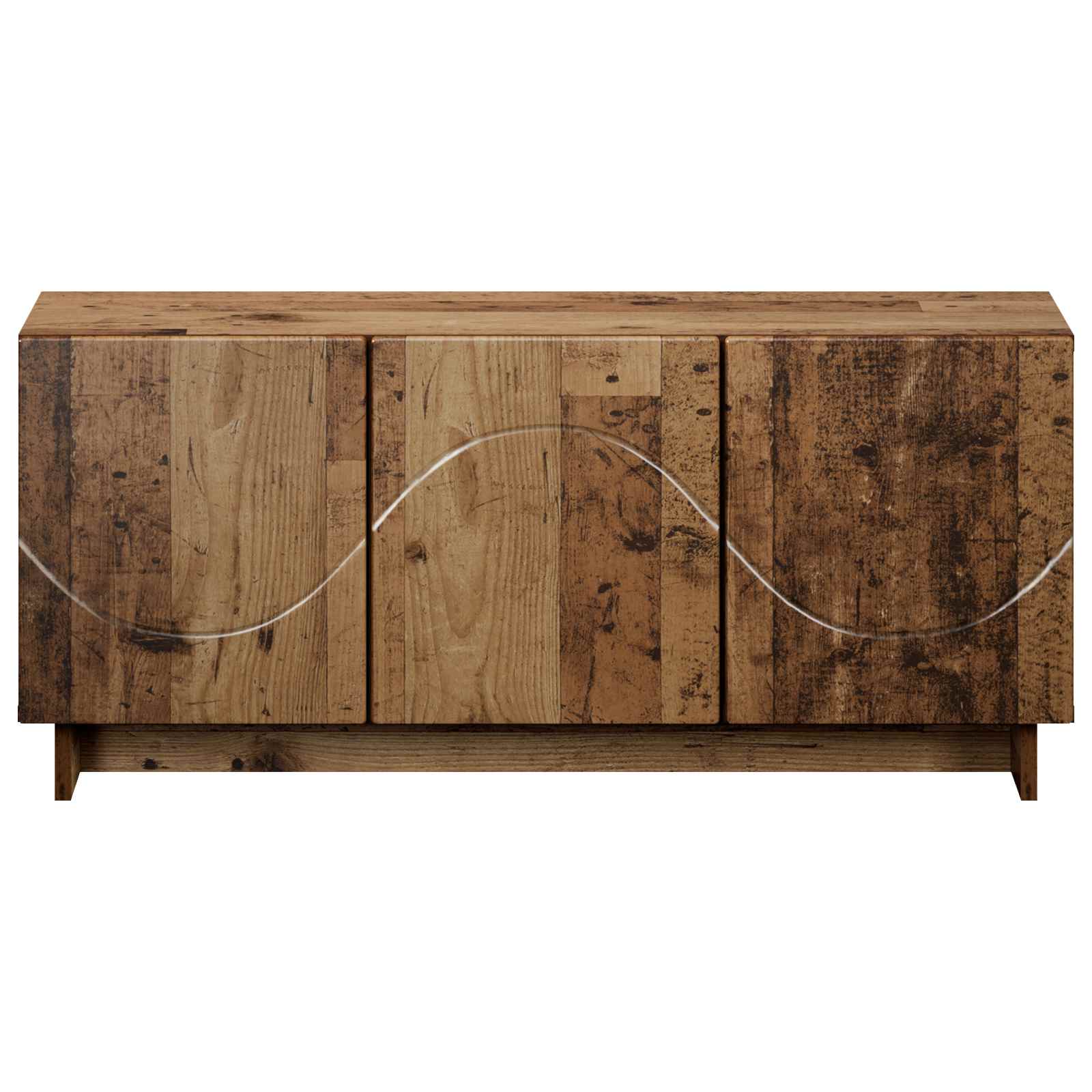 vidaXL szafka RTV 90 x 34.5 x 40 cm Stare drewno