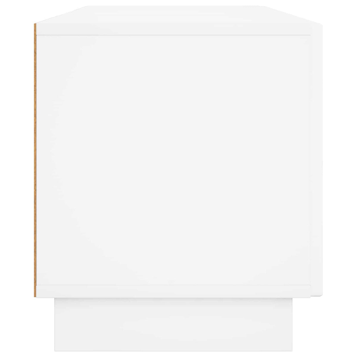 vidaXL szafka RTV 140 x 34,5 x 40 cm Biały materiał drewnopochodny