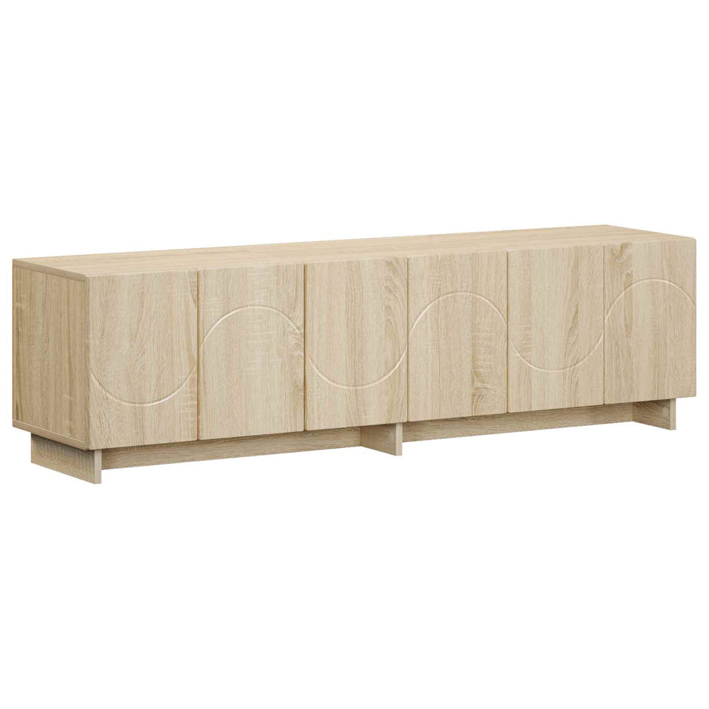 vidaXL szafka RTV 140 x 34,5 x 40 cm dąb Sonoma
