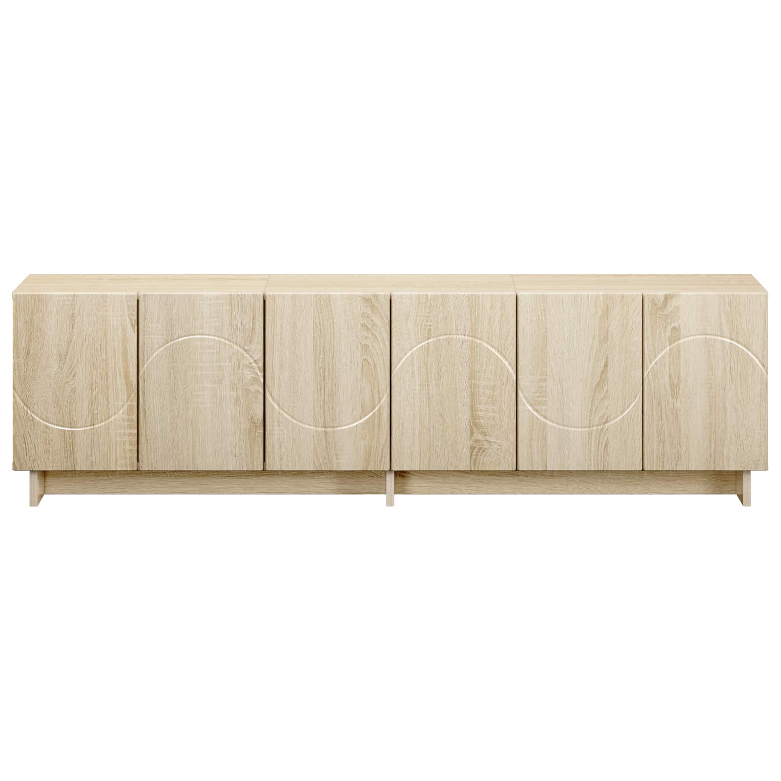 vidaXL szafka RTV 140 x 34,5 x 40 cm dąb Sonoma