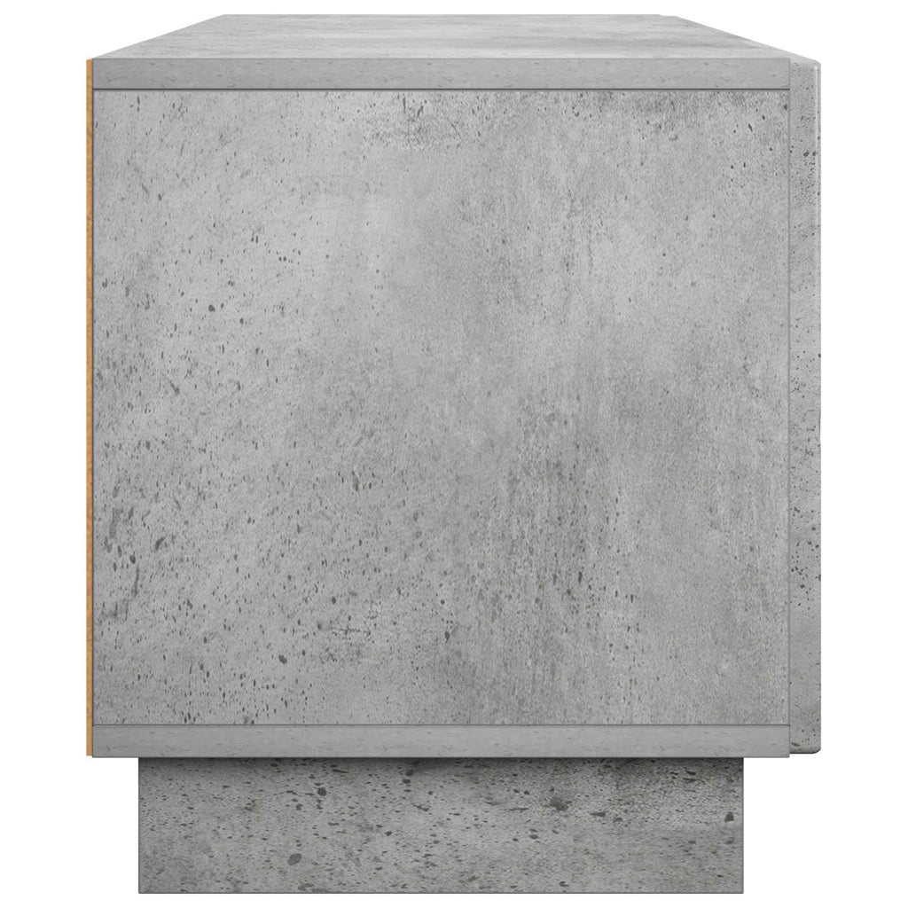 vidaXL szafka RTV 140 x 34,5 x 40 cm Betonowy szary