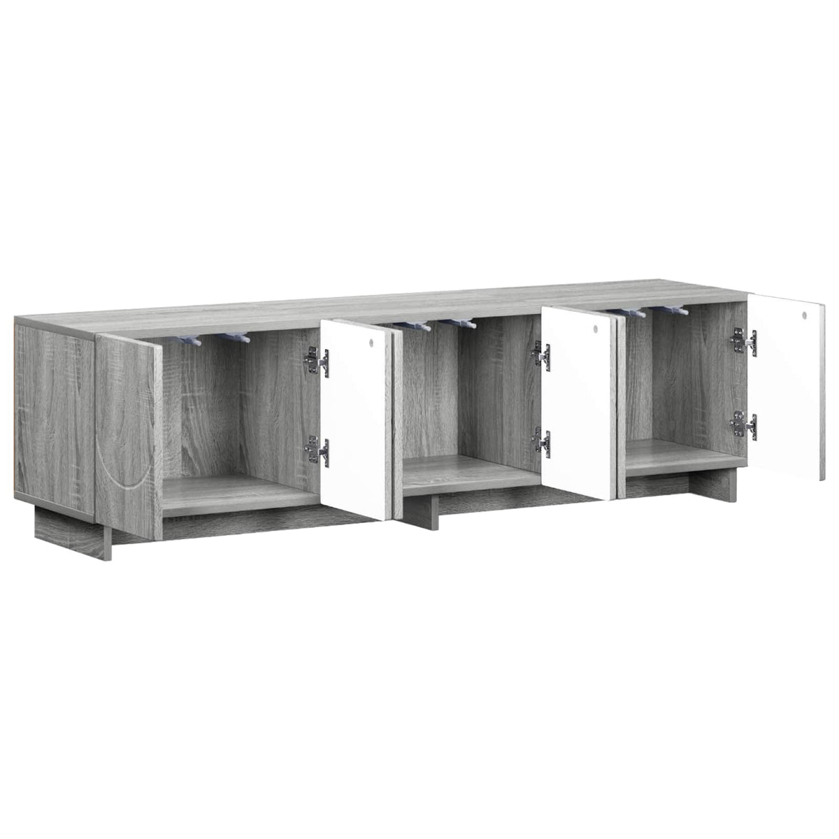 vidaXL szafka RTV 140 x 34,5 x 40 cm Szary Sonoma