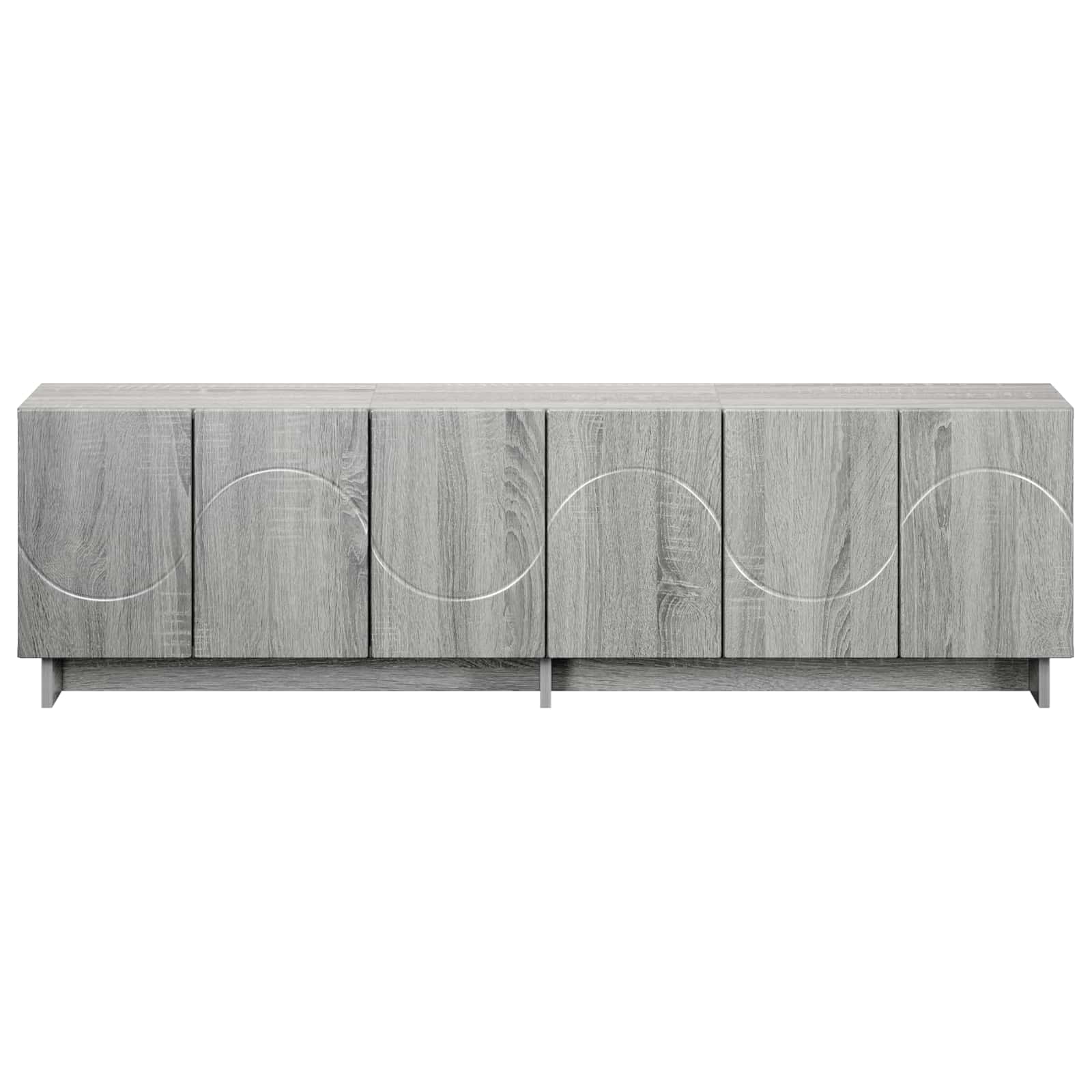 vidaXL szafka RTV 140 x 34,5 x 40 cm Szary Sonoma
