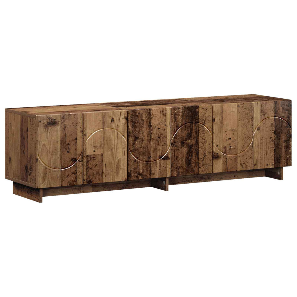 vidaXL szafka RTV 140 x 34,5 x 40 cm Stare drewno