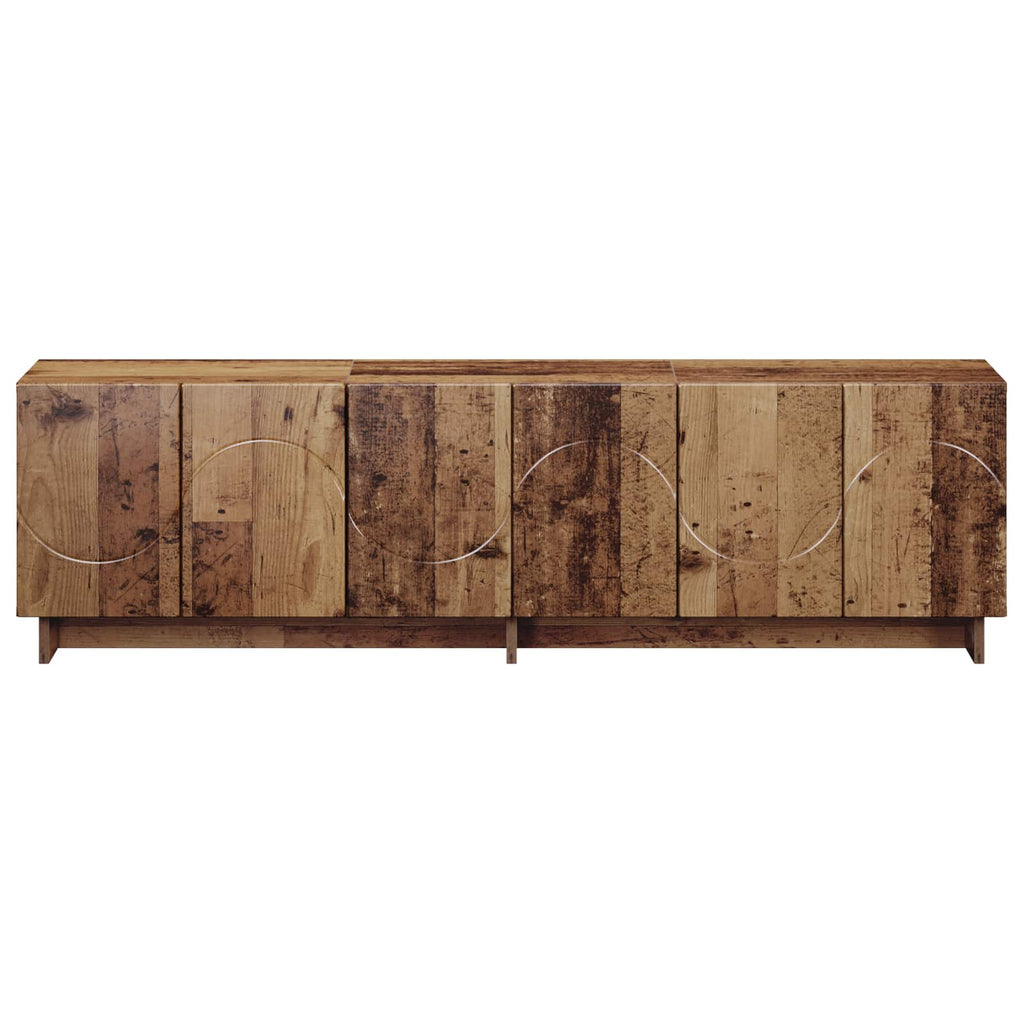 vidaXL szafka RTV 140 x 34,5 x 40 cm Stare drewno
