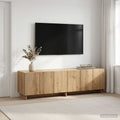 vidaXL szafka RTV 140 x 34,5 x 40 cm Dąb artisan