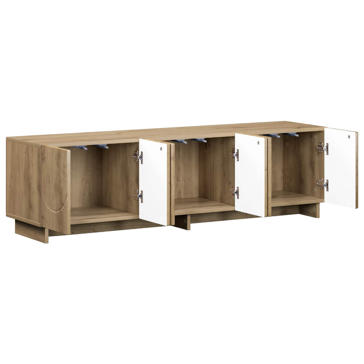 vidaXL szafka RTV 140 x 34,5 x 40 cm Dąb artisan