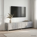 vidaXL szafka RTV 180 x 34,5 x 40 cm Betonowy szary