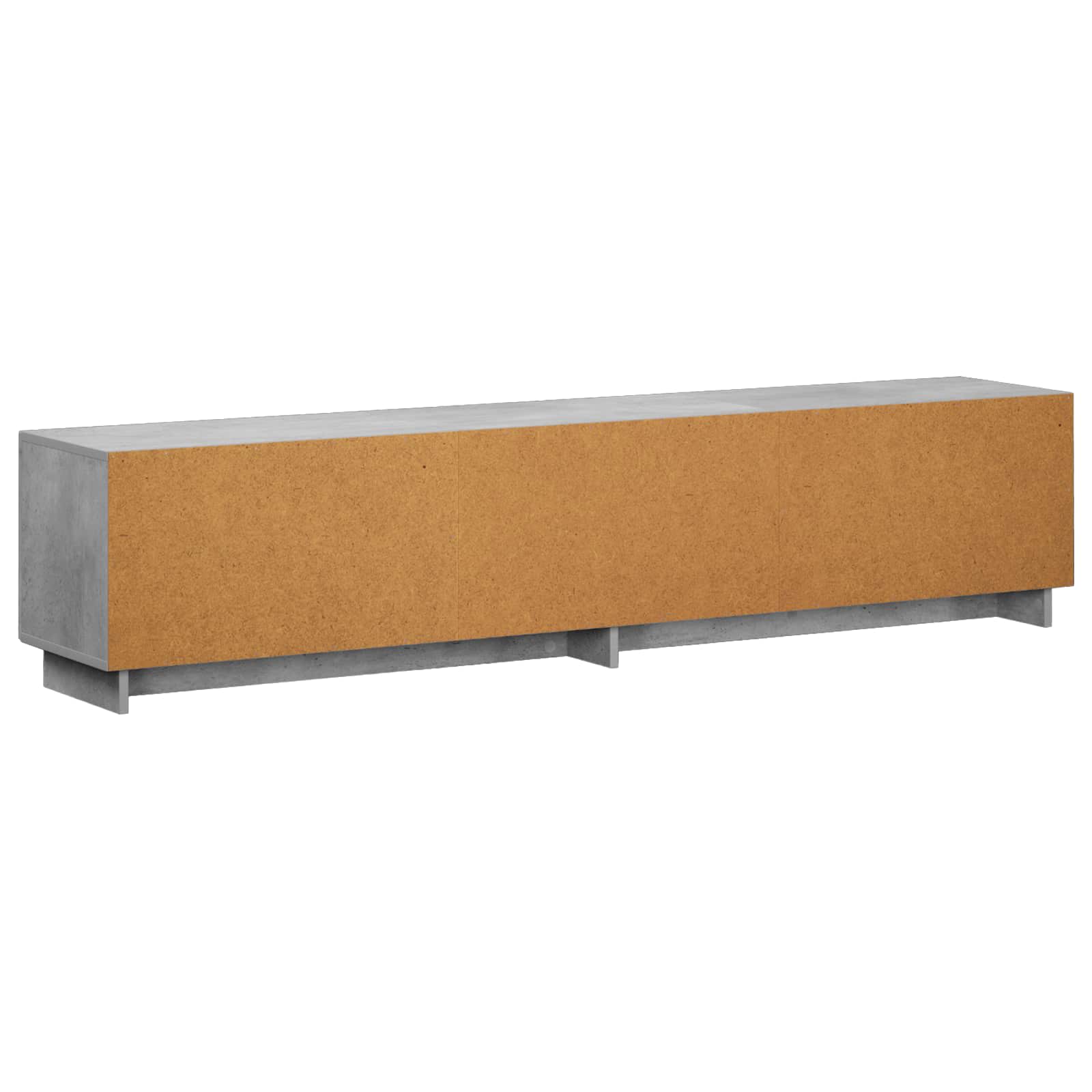 vidaXL szafka RTV 180 x 34,5 x 40 cm Betonowy szary