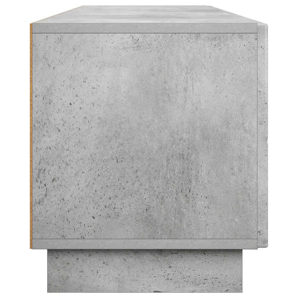 vidaXL szafka RTV 180 x 34,5 x 40 cm Betonowy szary