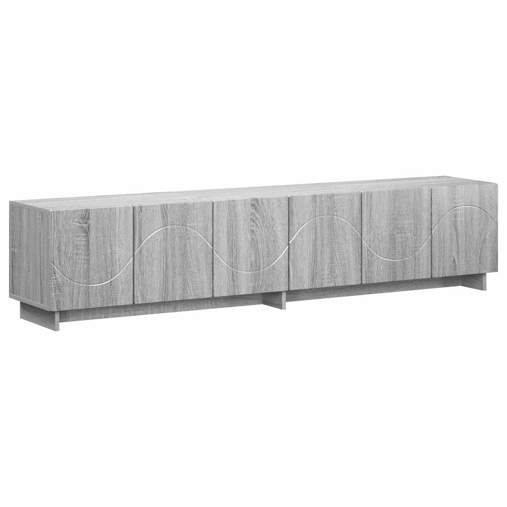 vidaXL szafka RTV 180 x 34,5 x 40 cm Szary Sonoma