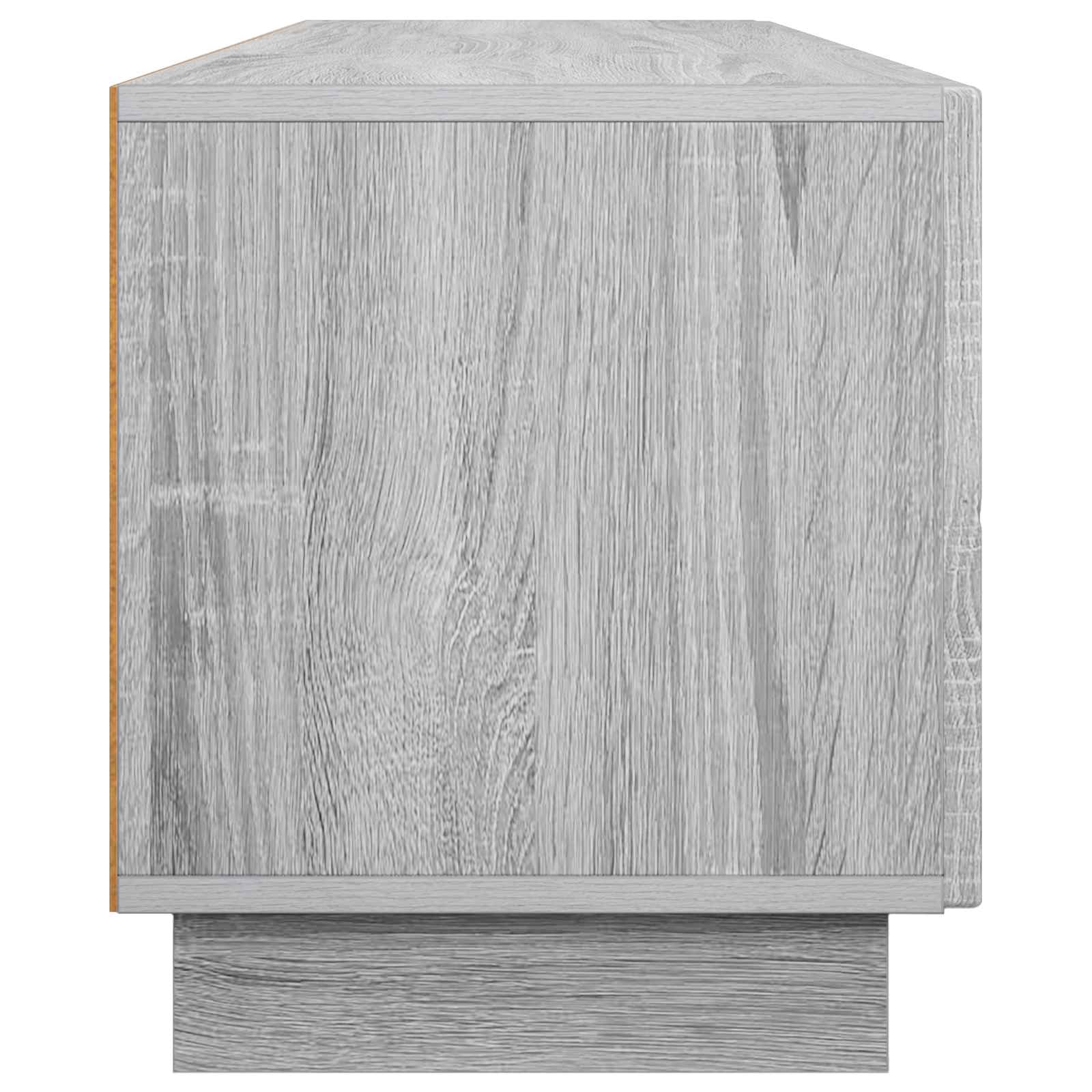 vidaXL szafka RTV 180 x 34,5 x 40 cm Szary Sonoma