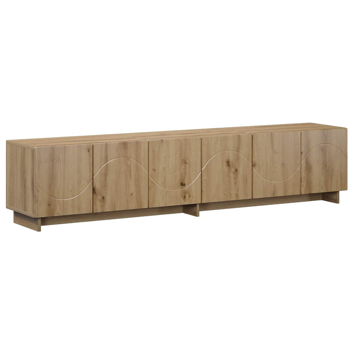 vidaXL szafka RTV 180 x 34,5 x 40 cm Dąb artisan