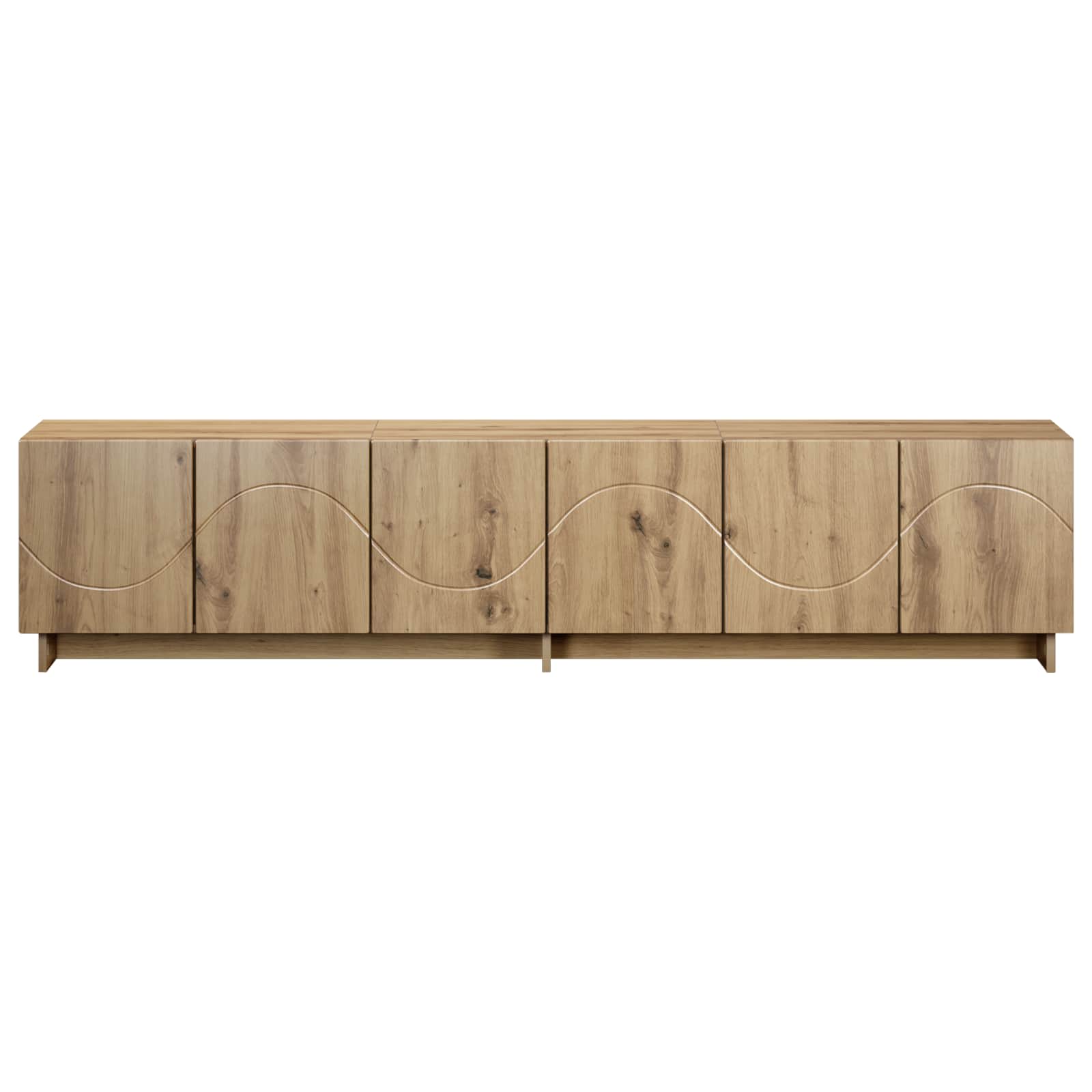 vidaXL szafka RTV 180 x 34,5 x 40 cm Dąb artisan