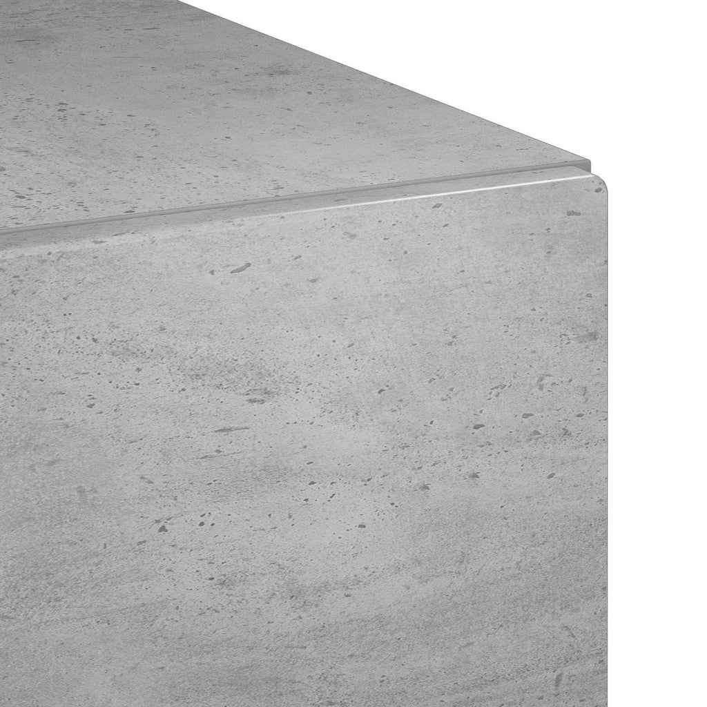 vidaXL Szafka łazienkowa Betonowy szary 36.5 x 38 x 180 cm