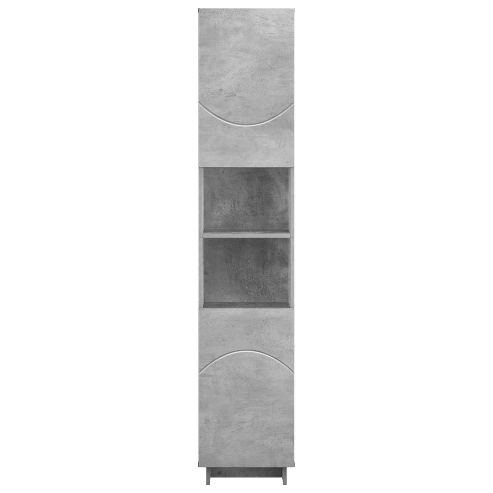 vidaXL Szafka łazienkowa Betonowy szary 36.5 x 38 x 180 cm