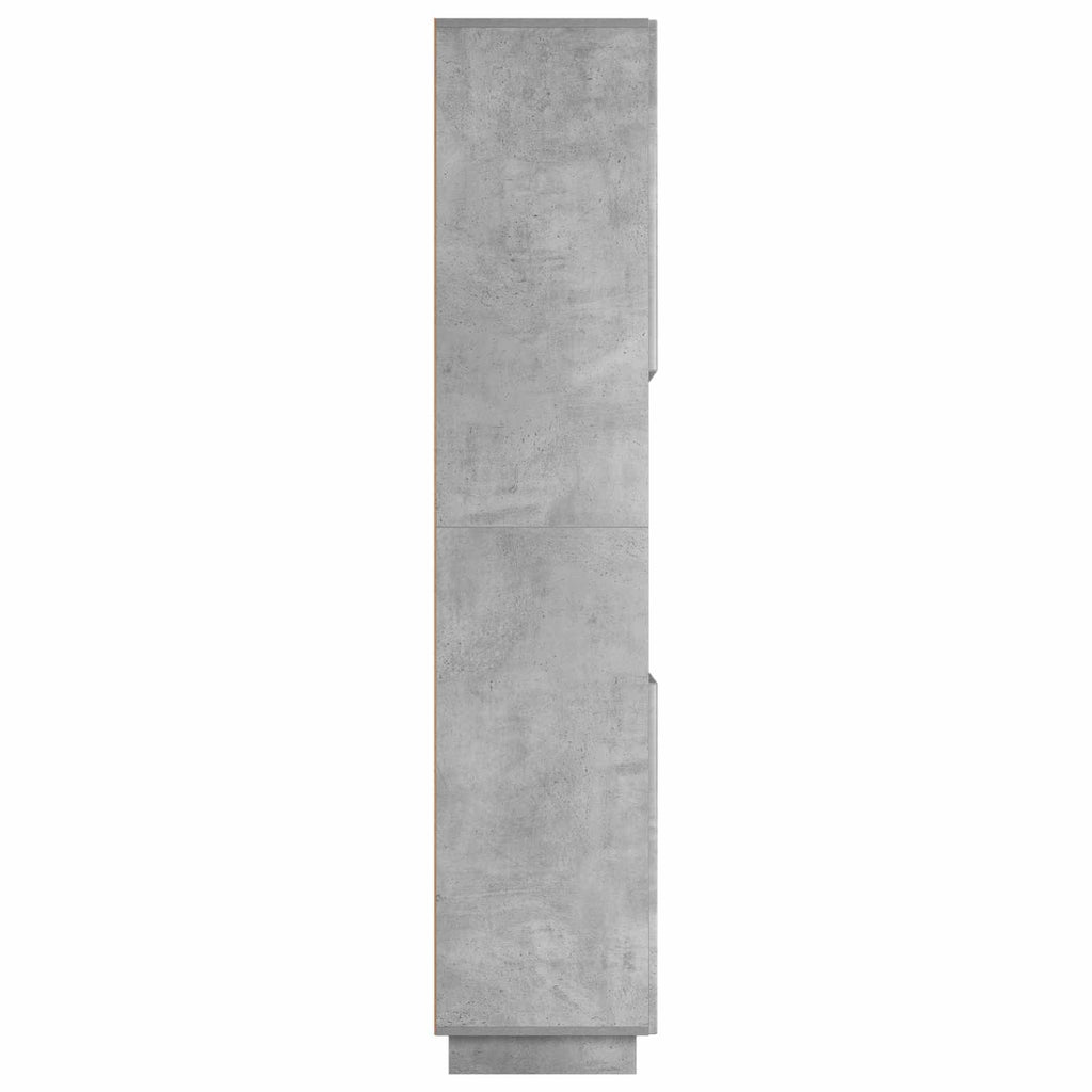vidaXL Szafka łazienkowa Betonowy szary 36.5 x 38 x 180 cm