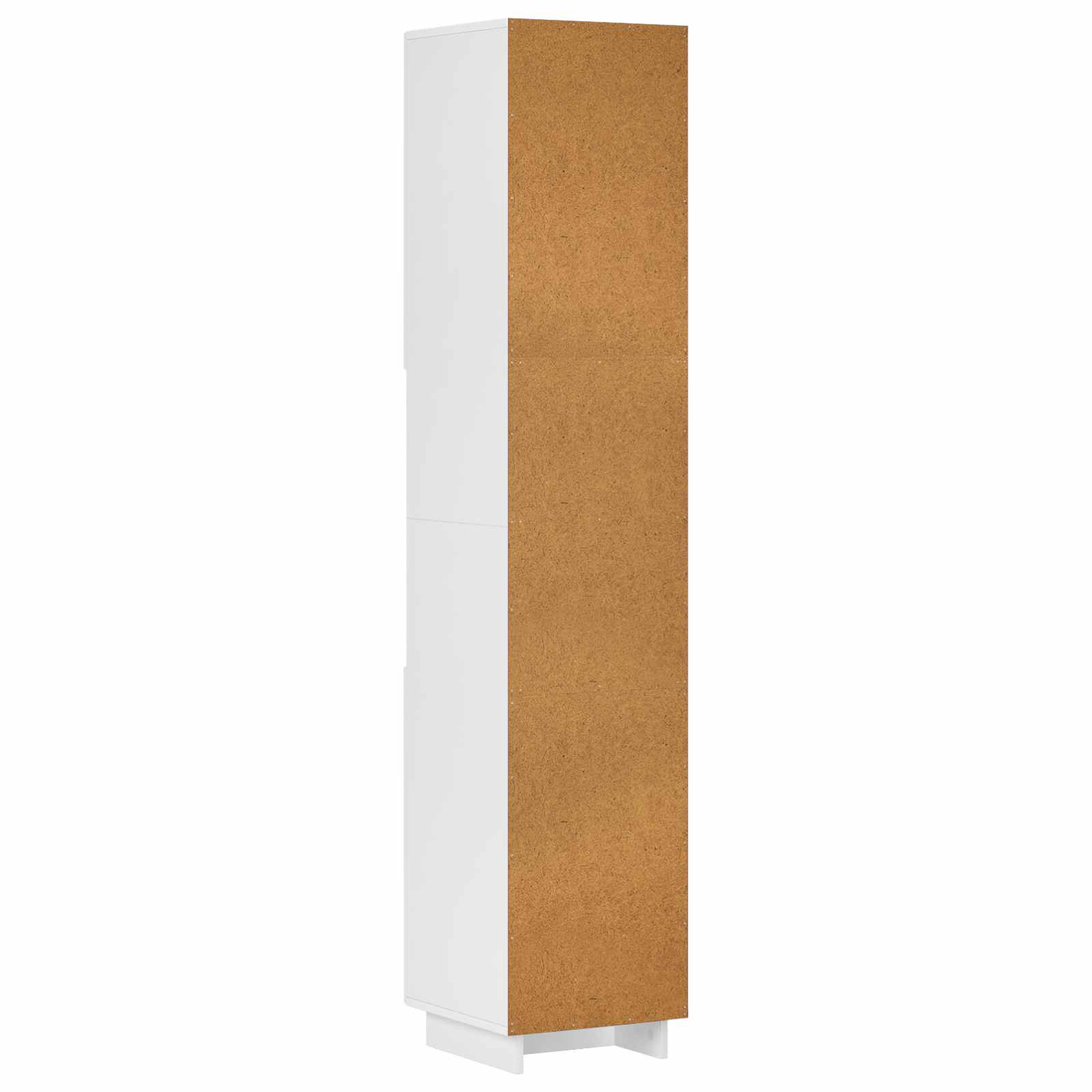 vidaXL Szafka łazienkowa Biały wysoki połysk 36.5 x 38 x 180 cm