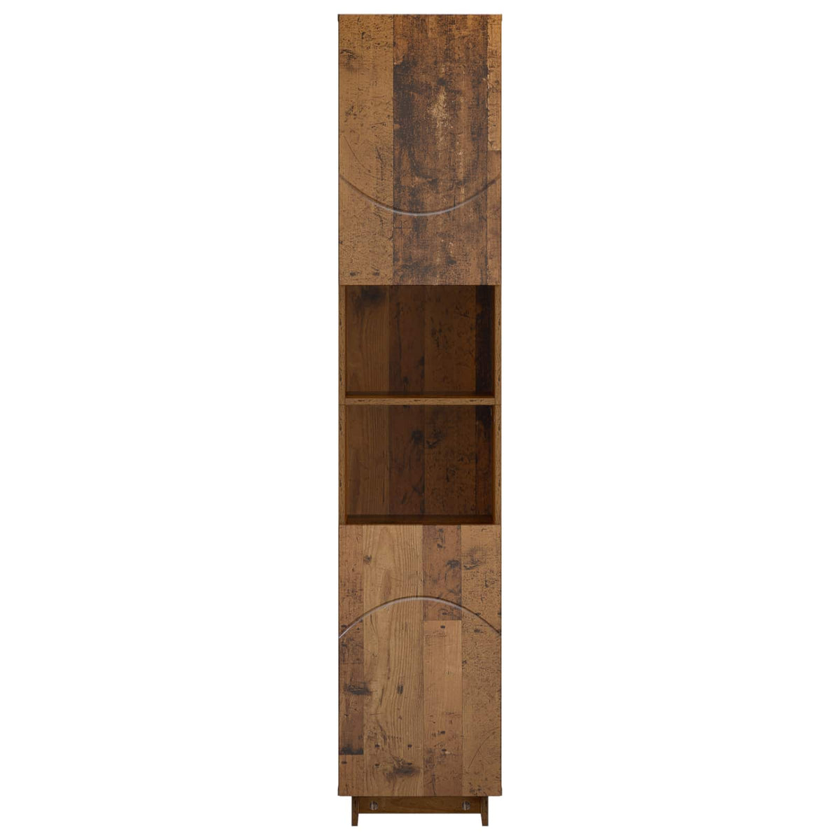 vidaXL Szafka łazienkowa Stare drewno 36.5 x 38 x 180 cm