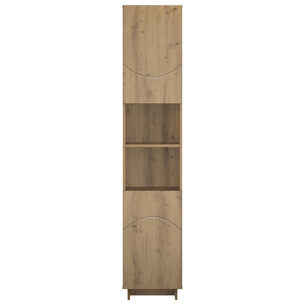 vidaXL Szafka łazienkowa Dąb artisan 36.5 x 38 x 180 cm