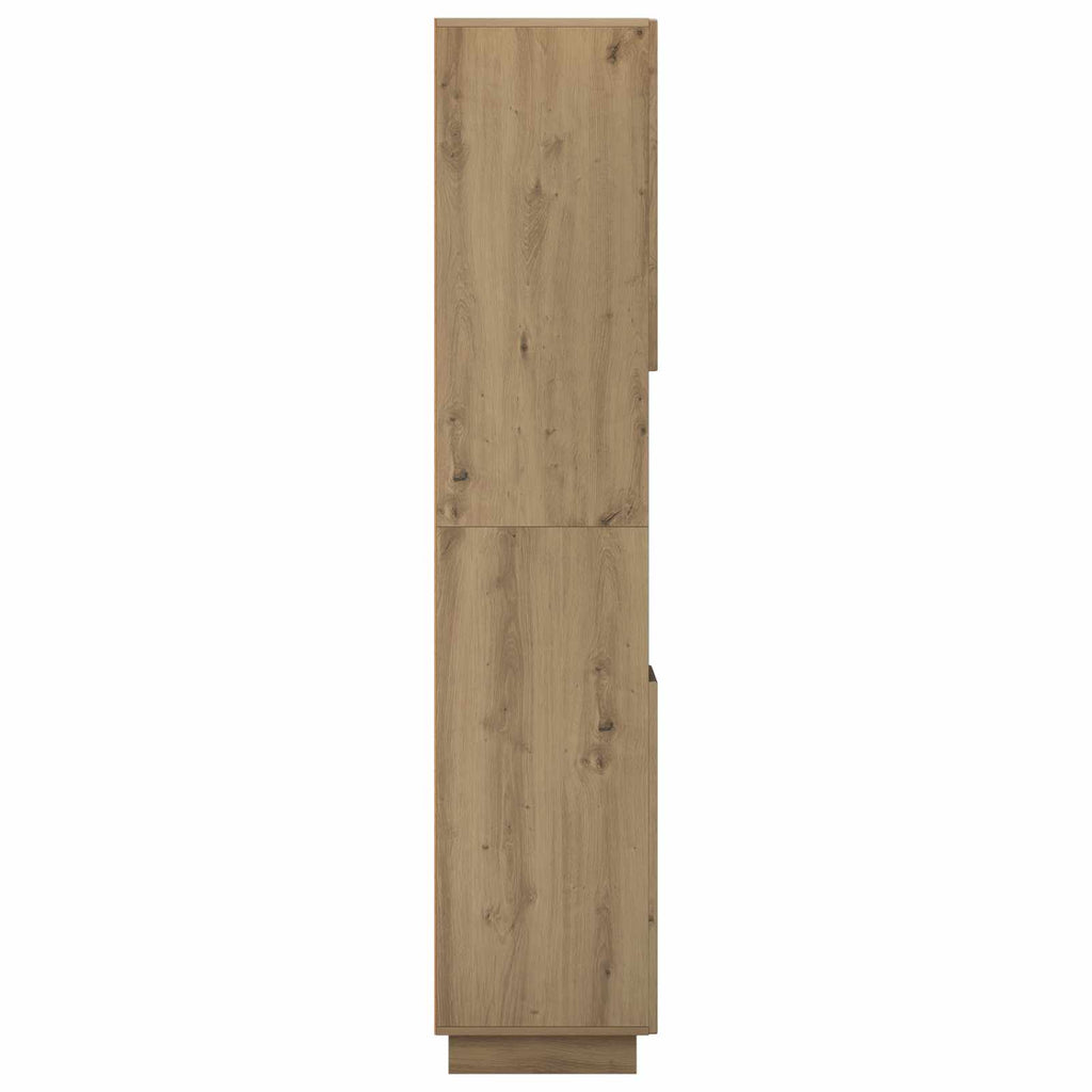 vidaXL Szafka łazienkowa Dąb artisan 36.5 x 38 x 180 cm