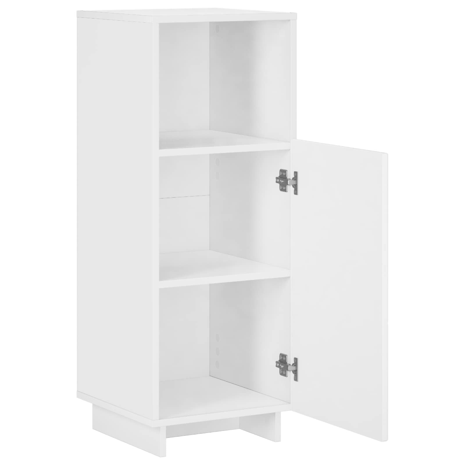 vidaXL Szafka łazienkowa Biały 36,5 x 38 x 95 cm Drewno inżynieryjne