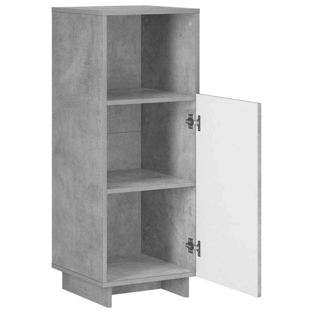 vidaXL Szafka łazienkowa Betonowy szary 36,5 x 38 x 95 cm