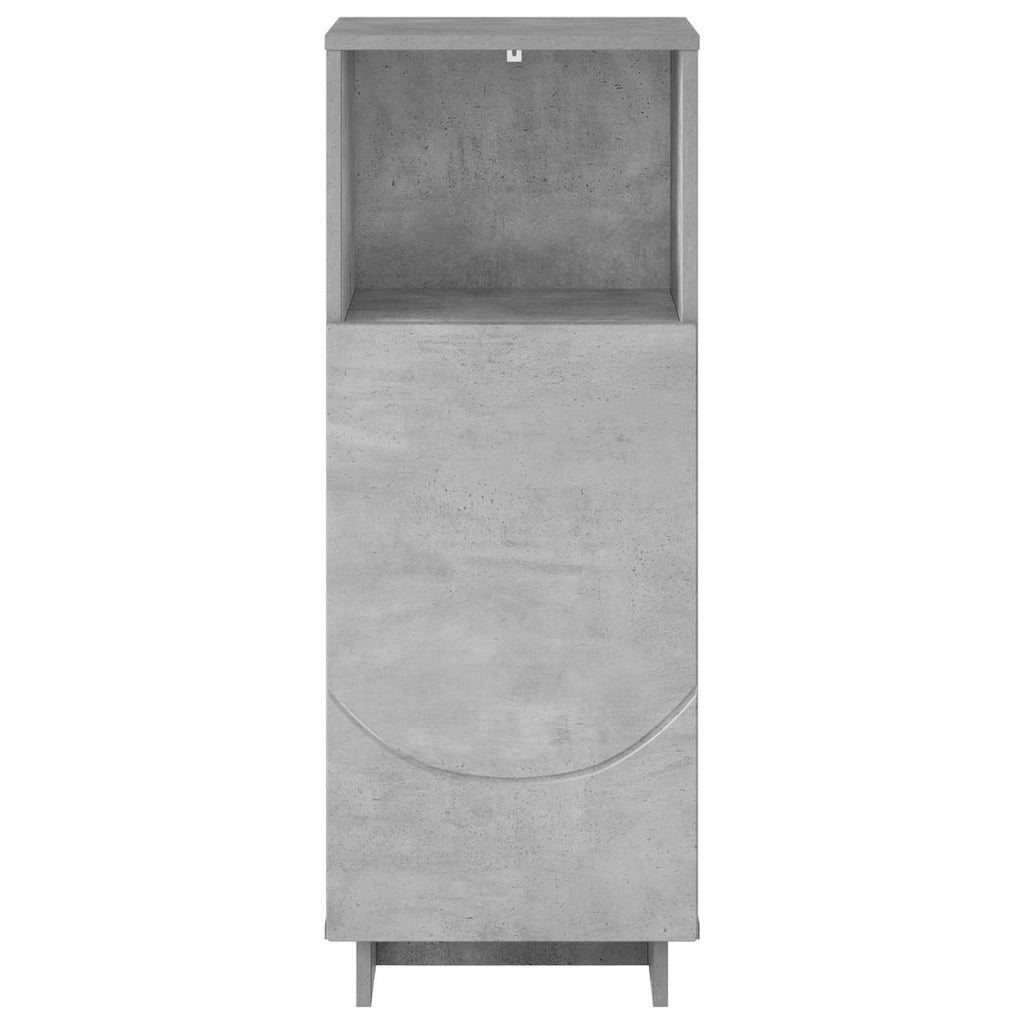 vidaXL Szafka łazienkowa Betonowy szary 36,5 x 38 x 95 cm