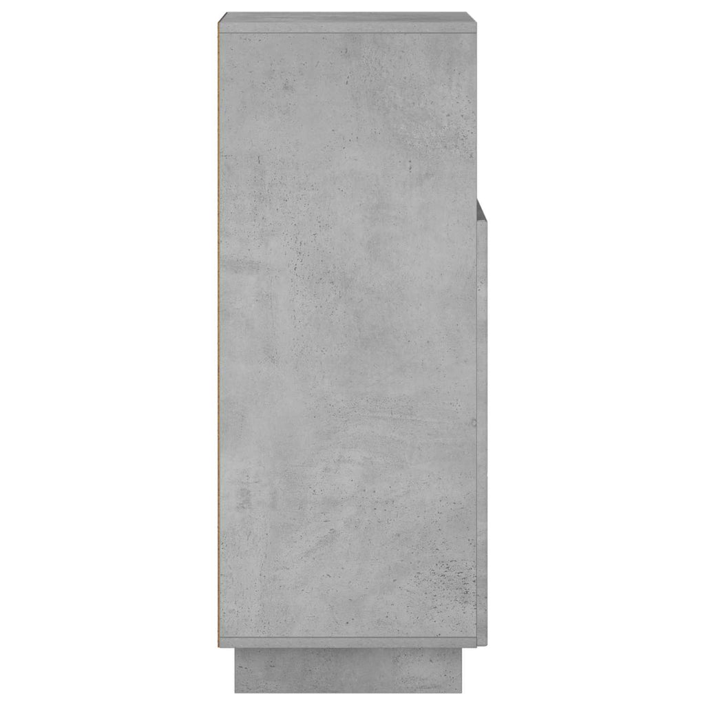 vidaXL Szafka łazienkowa Betonowy szary 36,5 x 38 x 95 cm