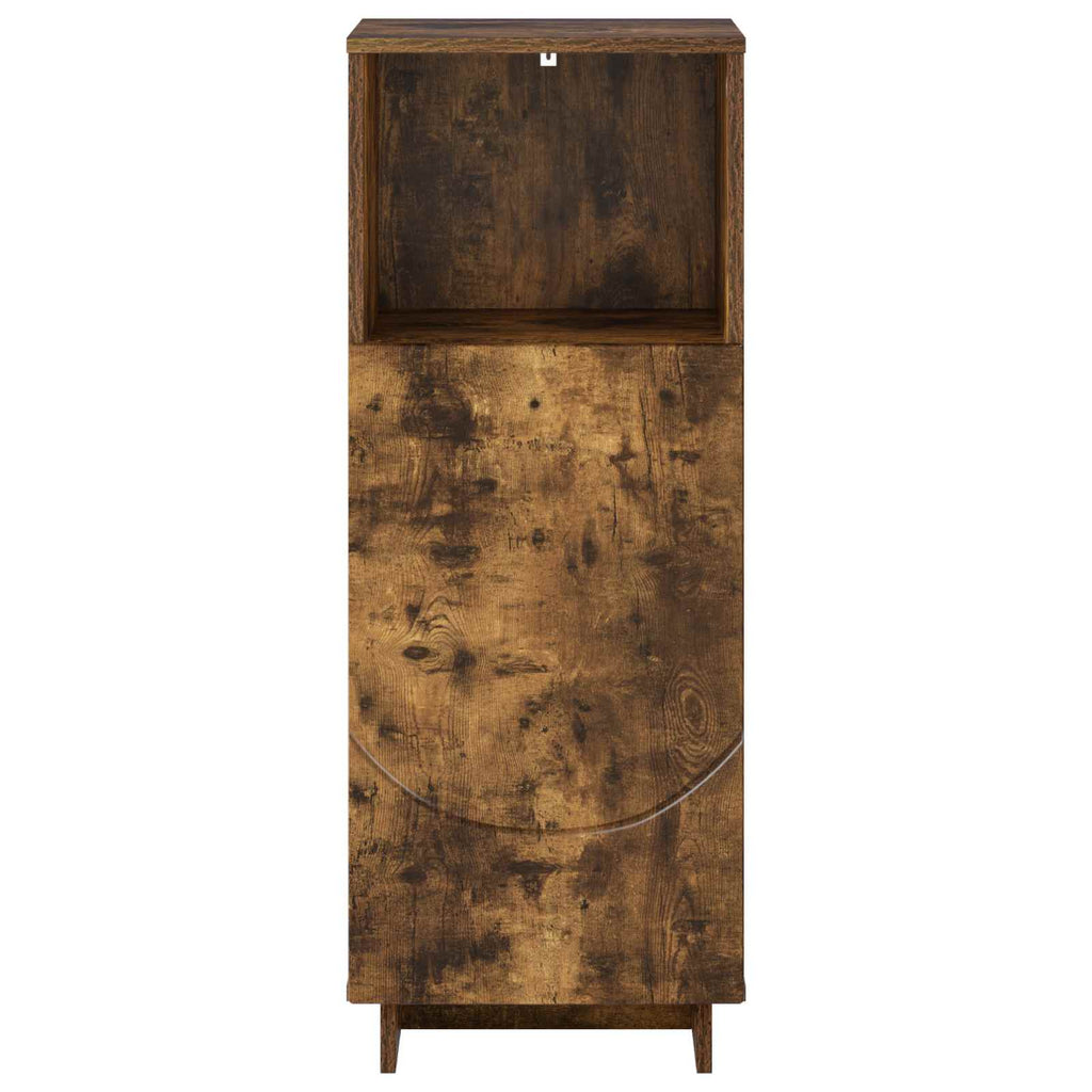 vidaXL Szafka łazienkowa Dąb wędzony 36,5 x 38 x 95 cm