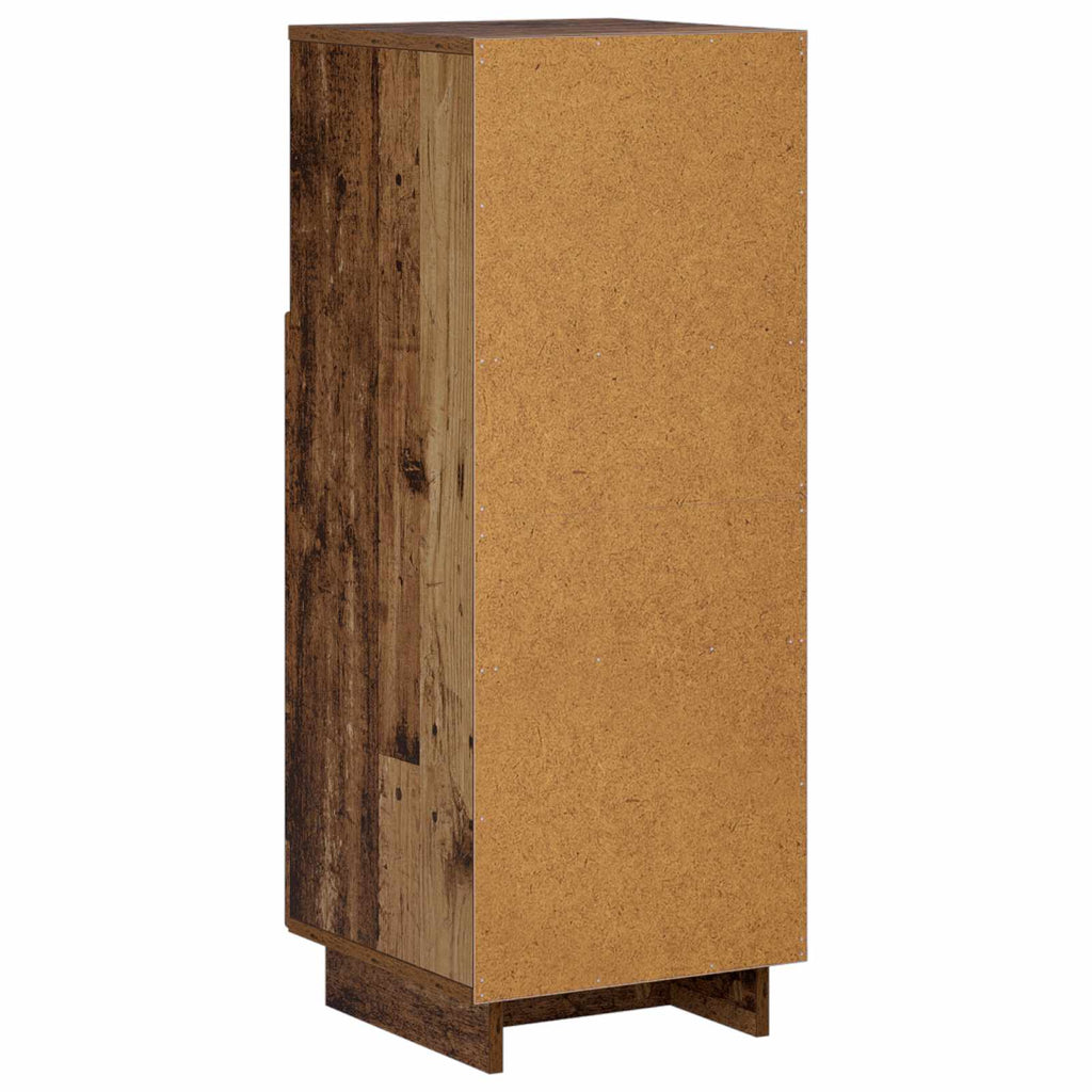 vidaXL Szafka łazienkowa Stare drewno 36,5 x 38 x 95 cm