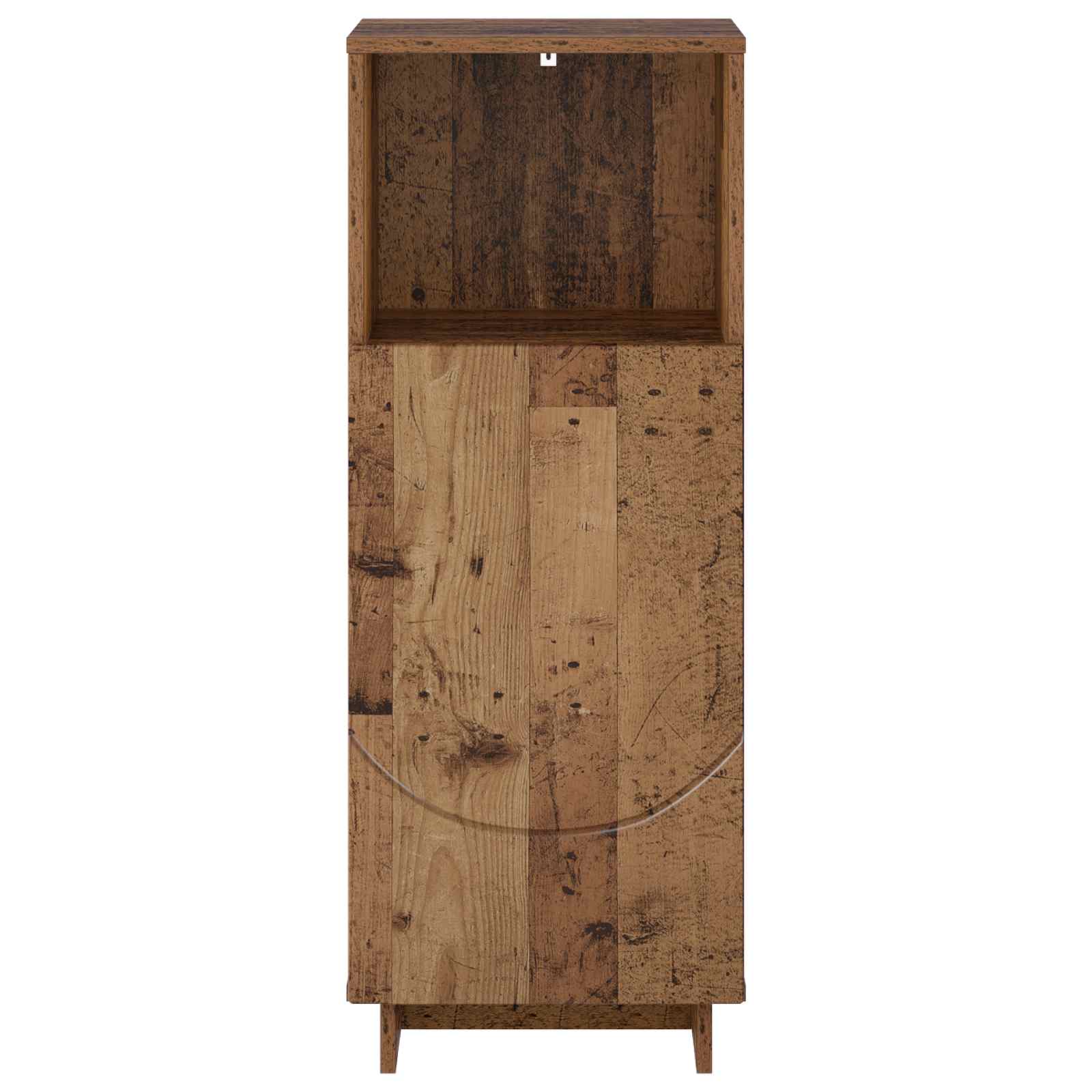 vidaXL Szafka łazienkowa Stare drewno 36,5 x 38 x 95 cm
