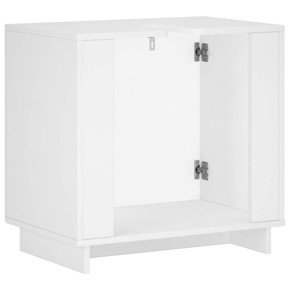 vidaXL Szafka łazienkowa Biały 60 x 41 x 58 cm Drewno inżynieryjne