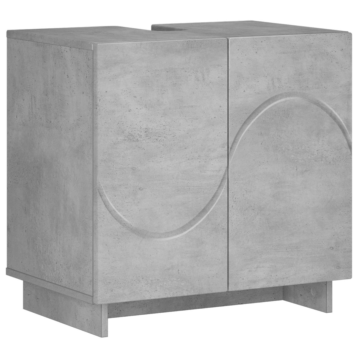 vidaXL Szafka łazienkowa Betonowy szary 60 x 41 x 58 cm