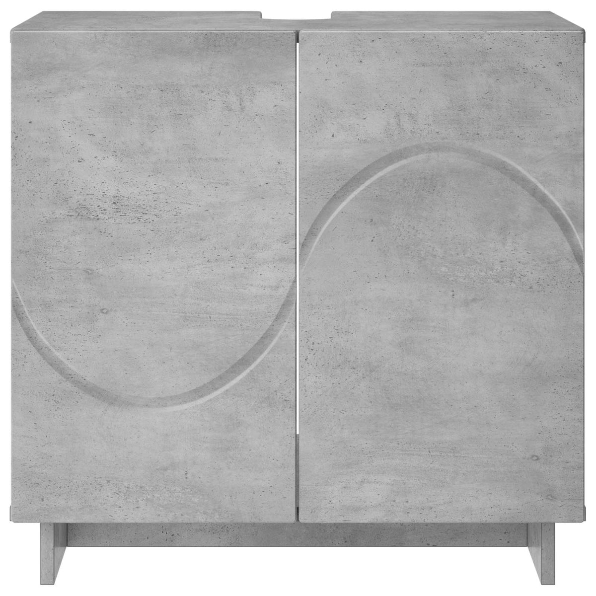 vidaXL Szafka łazienkowa Betonowy szary 60 x 41 x 58 cm