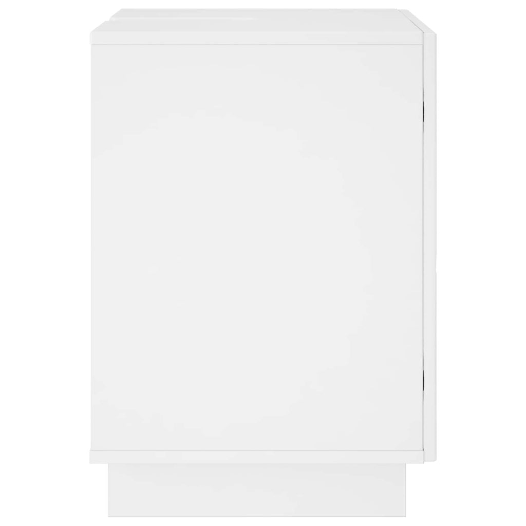 vidaXL Szafka łazienkowa Biały wysoki połysk 60 x 41 x 58 cm