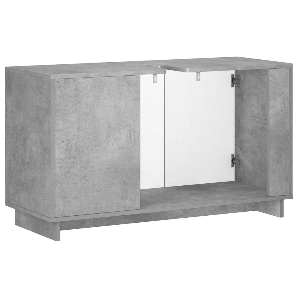 vidaXL Szafka łazienkowa Betonowy szary 101 x 41 x 58 cm