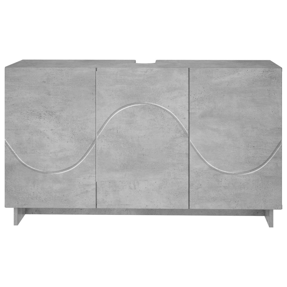 vidaXL Szafka łazienkowa Betonowy szary 101 x 41 x 58 cm