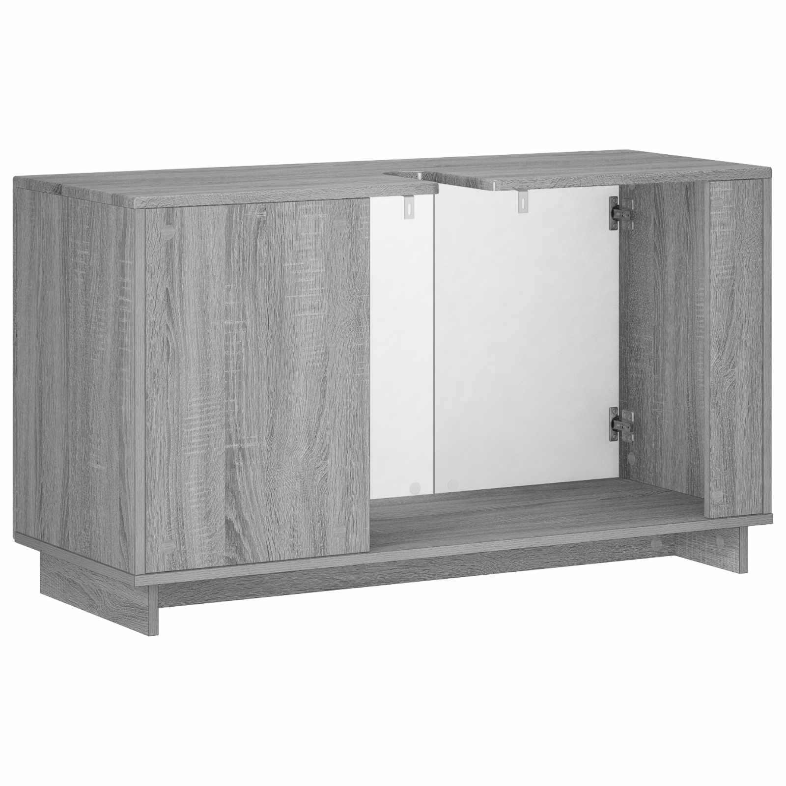 vidaXL Szafka łazienkowa Szary Sonoma 101 x 41 x 58 cm