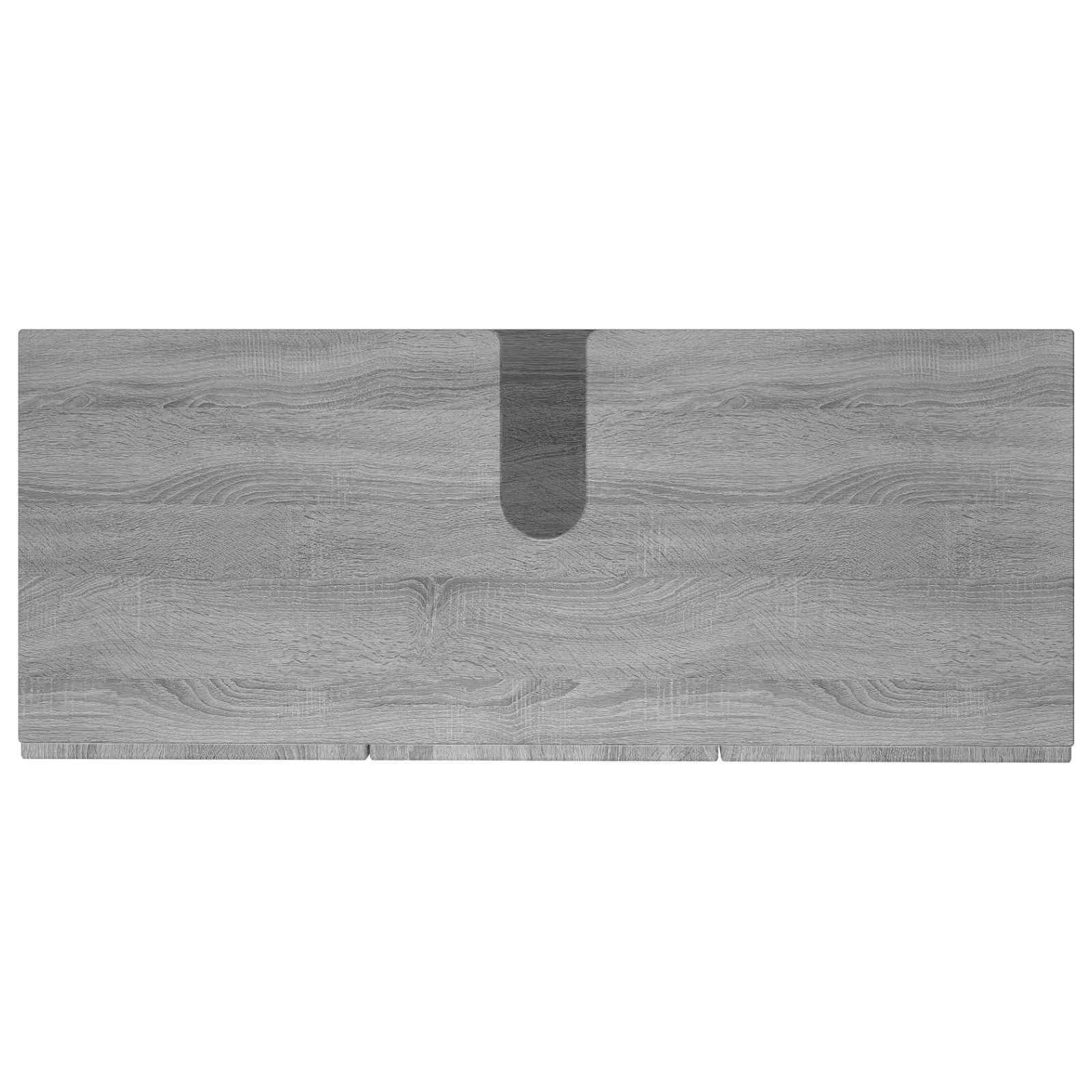 vidaXL Szafka łazienkowa Szary Sonoma 101 x 41 x 58 cm