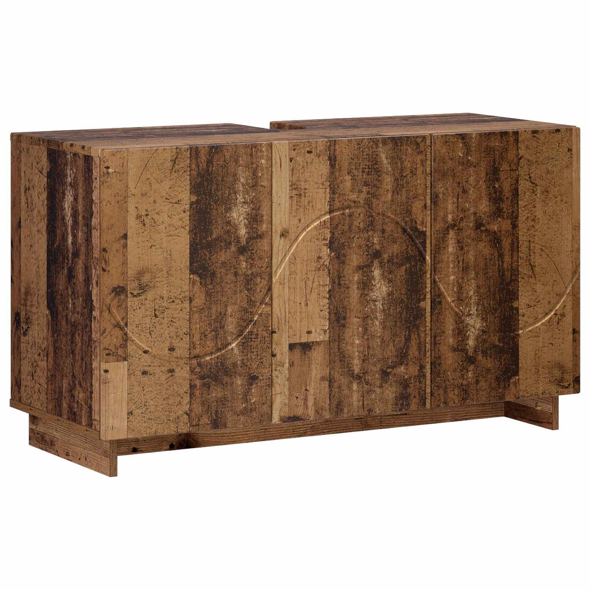 vidaXL Szafka łazienkowa Stare drewno 101 x 41 x 58 cm