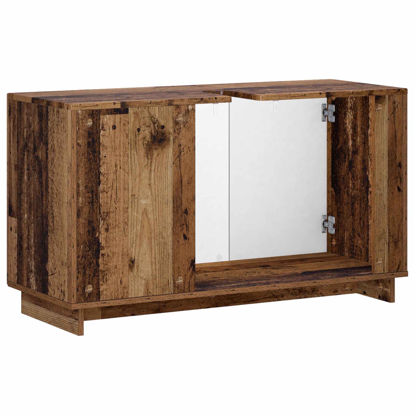 vidaXL Szafka łazienkowa Stare drewno 101 x 41 x 58 cm