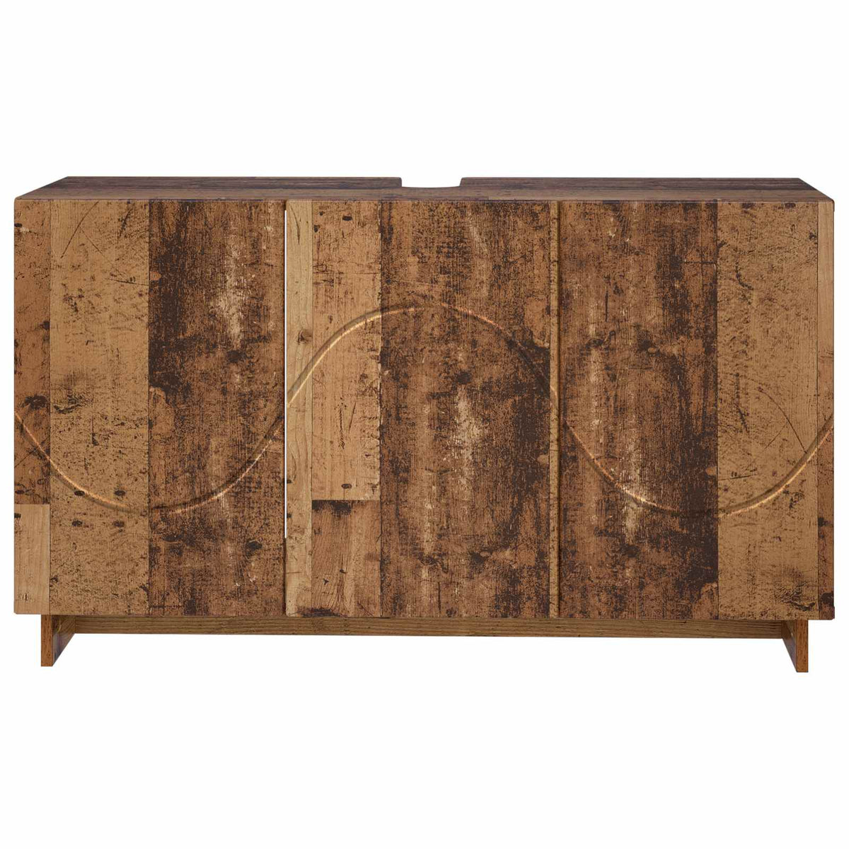 vidaXL Szafka łazienkowa Stare drewno 101 x 41 x 58 cm