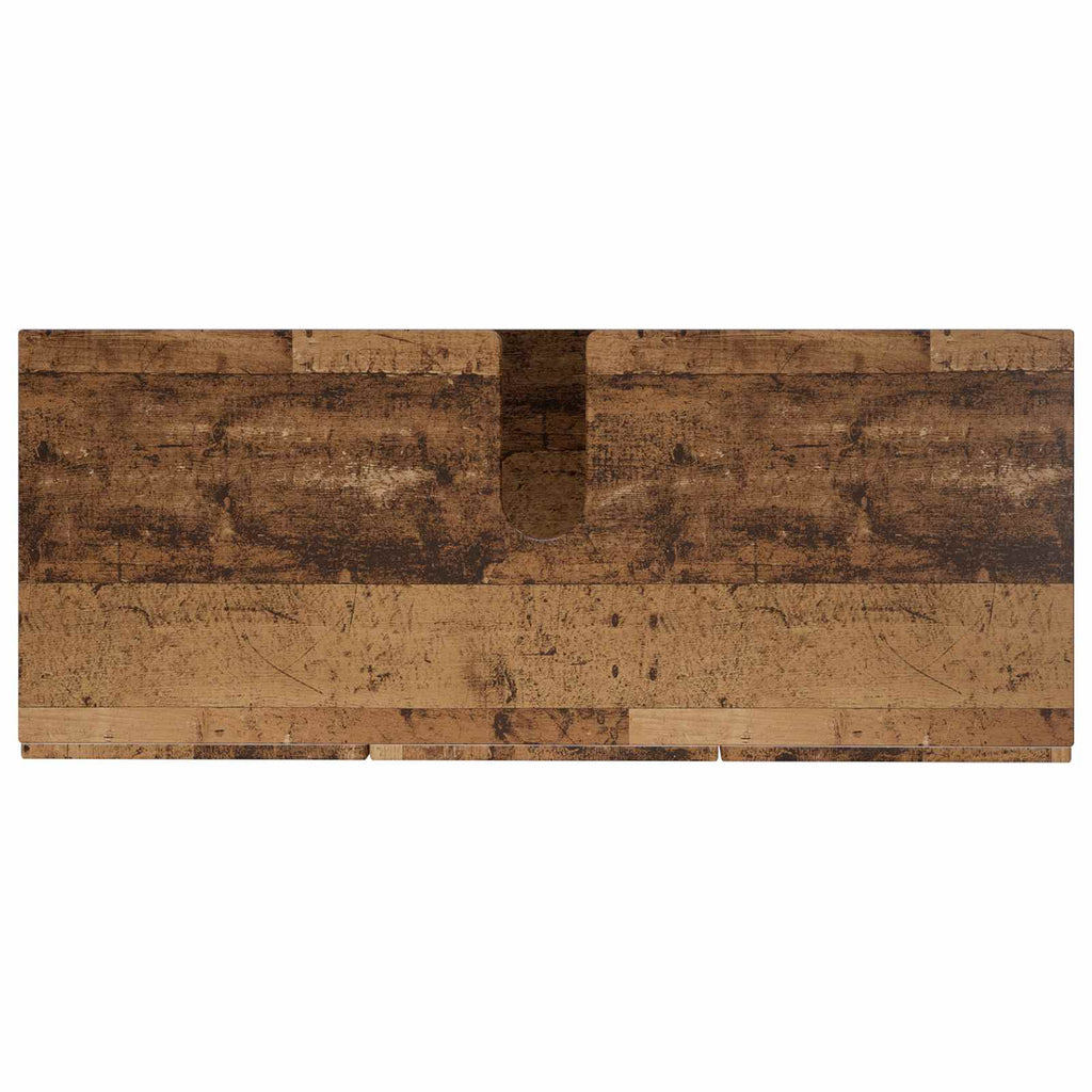 vidaXL Szafka łazienkowa Stare drewno 101 x 41 x 58 cm