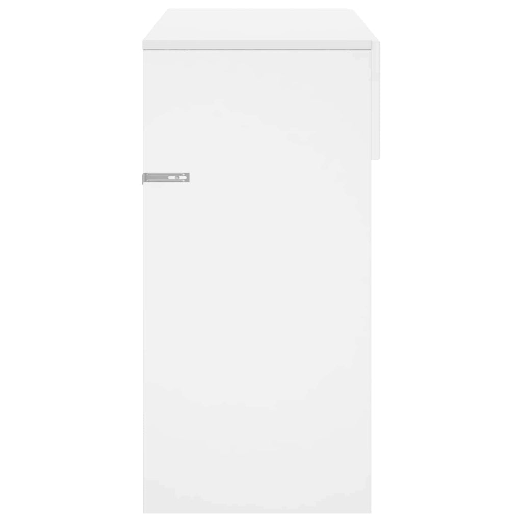 vidaXL Konsola Biały 96,5 x 38 x 75 cm Materiał drewnopochodny